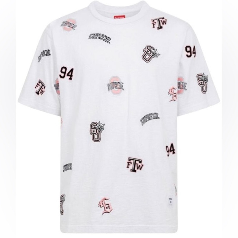 New Supreme University Logo S/S Top